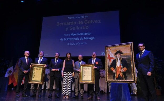Málaga salda una deuda histórica con Bernardo de Gálvez