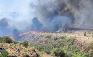 Extinguido el incendio declarado este miércoles en el paraje doña Pilar de Mijas