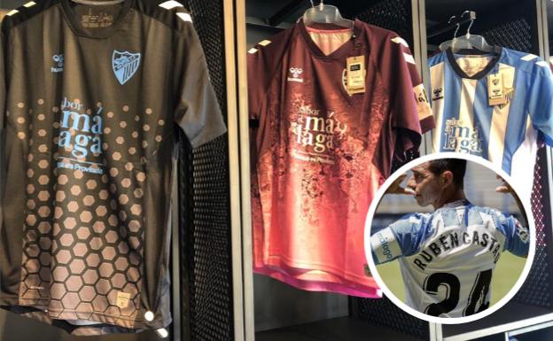 Las nuevas camisetas del Málaga rozan las 2.000 ventas en menos de un mes y la de Rubén Castro es la más demandada