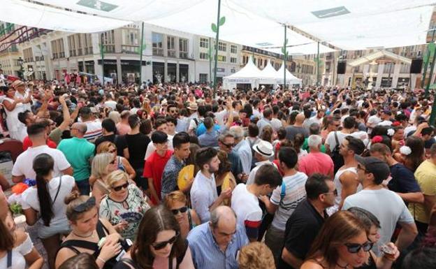 La Feria Málaga terminará en el Centro a las seis de la tarde