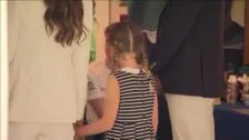 La princesa Charlotte se une a sus padres durante los Juegos de la Commonwealth