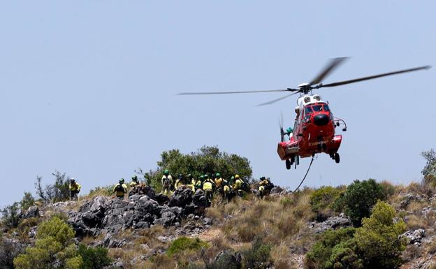 El Infoca da por extinguido 20 días después el incendio iniciado en Mijas que afectó a Alhaurín el Grande