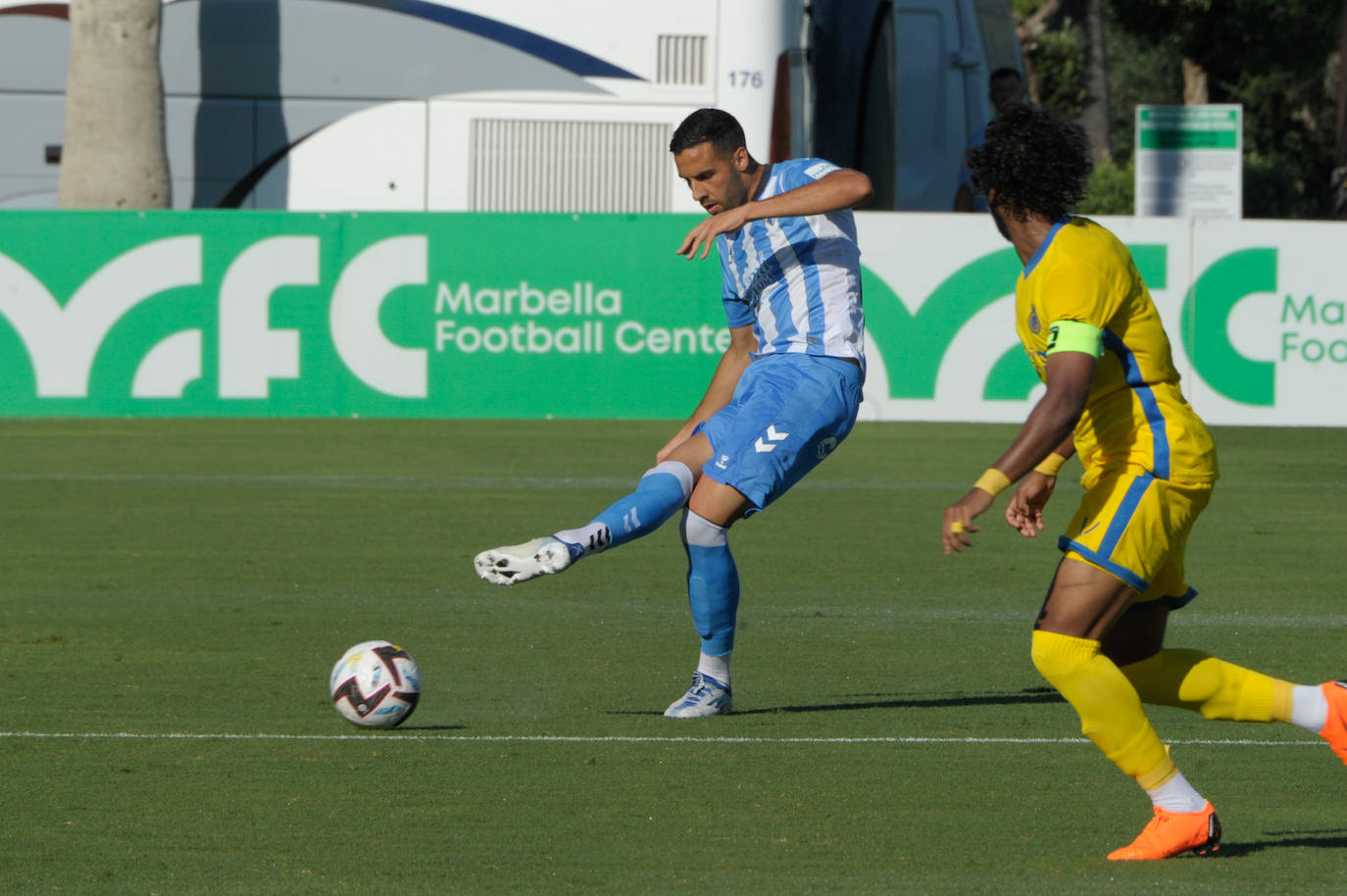 Derrota del Málaga ante el Al-Nasr (0-2)