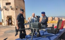 Un dron vigilará por primera vez la Feria de Málaga