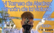 Rincón de la Victoria acogerá el VI Torneo de Ajedrez del XXVIII Circuito de la Diputación Provincial el 3 de septiembre