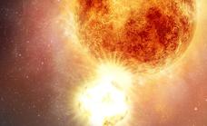 El Hubble ve cómo una supergigante roja se recupera de una titánica explosión