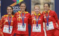 Doble medalla de España en maratón en el Europeo de Múnich