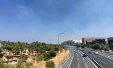 Madrid, bajo el humo de los grandes incendios de Portugal