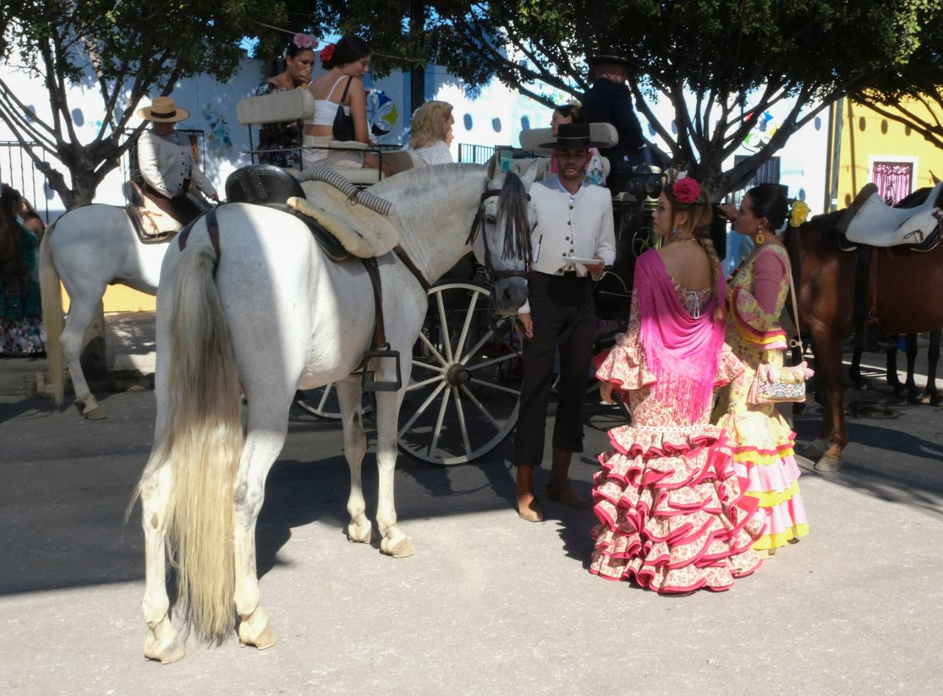 Las mejores imágenes del viernes 19, penúltimo día de la Feria de Málaga