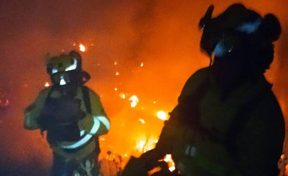 Extinguido el incendio forestal declarado este viernes en Casabermeja