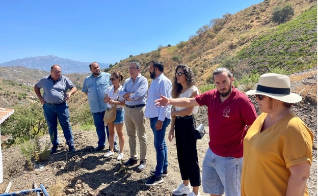 Arrancan los trabajos para crear un centro de interpretación de la uva pasa moscatel en El Borge