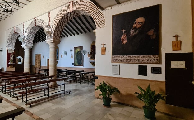 Donan a la iglesia de Moclinejo un cuadro de un fraile franciscano nacido en el pueblo en el siglo XVIII