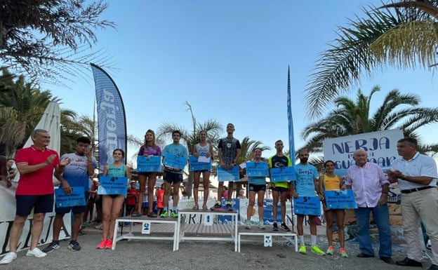 Youness Blyanma y Nazha Machrouh vencen en la Media Legua de Nerja