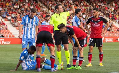 Las lesiones musculares golpean al Málaga en la línea defensiva