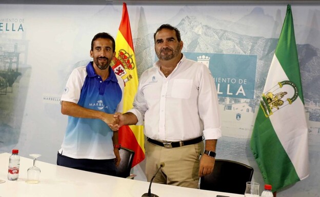 Patrocinio de 10.000 euros para el atleta Javier Díaz Carretero a través de Marca Marbella