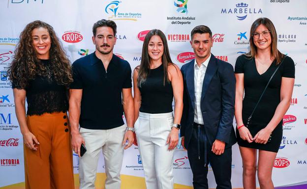 María Torres y Damián Quintero, Malagueños del Año en los Premios Málaga de los Deportes 2022