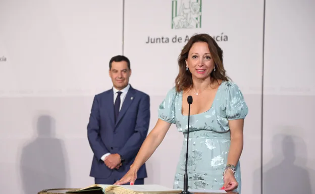 Patricia Navarro repite como delegada del Gobierno de la Junta en Málaga