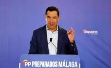 Juanma Moreno urge a Pedro Sánchez a invertir en Andalucía contra la sequía para «evitar la ruina»