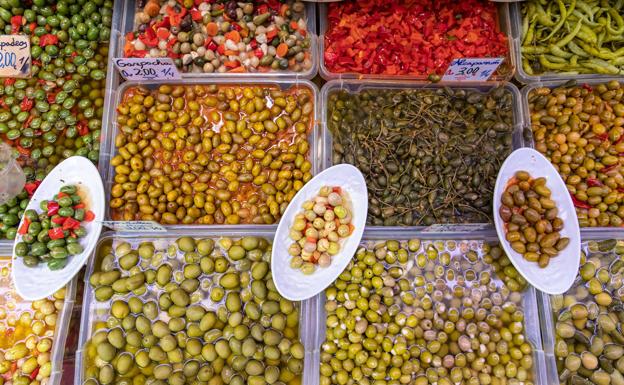 Aceitunas, bocados de Mediterráneo