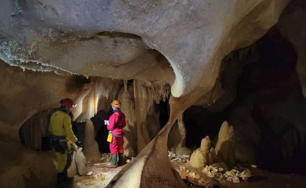 Un estudio geológico desvela «la singularidad y excepcionalidad mundial» de la cueva de La Araña