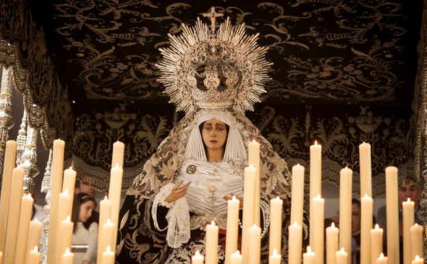 Así será la procesión extraordinaria de la Virgen del Gran Poder de Málaga el próximo día 24