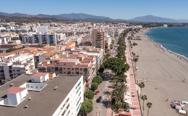 Comienza la segunda fase de la peatonalización de la avenida de España de Estepona