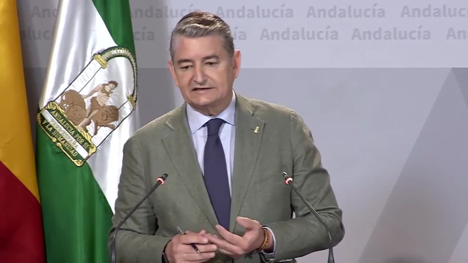 Directo | Antonio Sanz comparece tras el Consejo de Gobierno