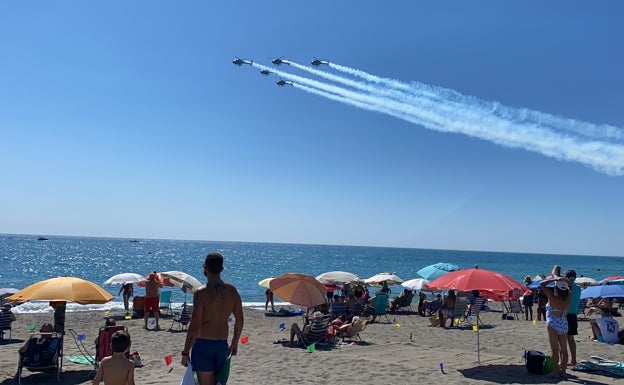 Todo lo que tienes que saber del festival aéreo de Torre del Mar, que vuelve a celebrarse del 9 al 11 de septiembre