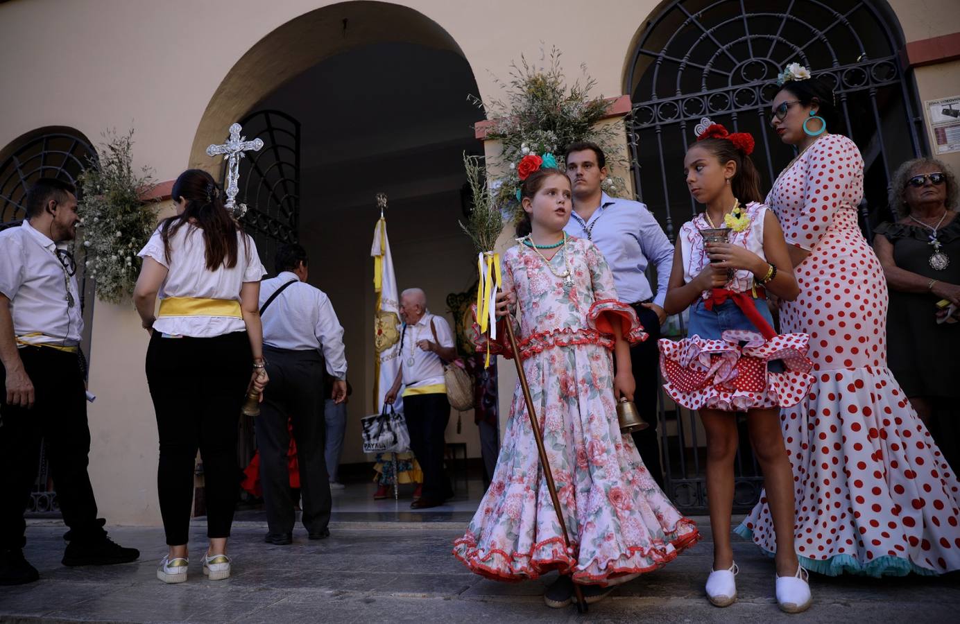 Regresa la romería de la Virgen de la Alegría de Málaga tras dos años