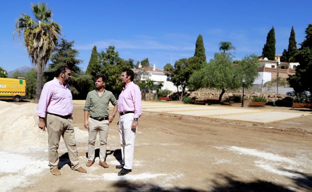 Remodelación integral de las pistas de petanca en Las Chapas
