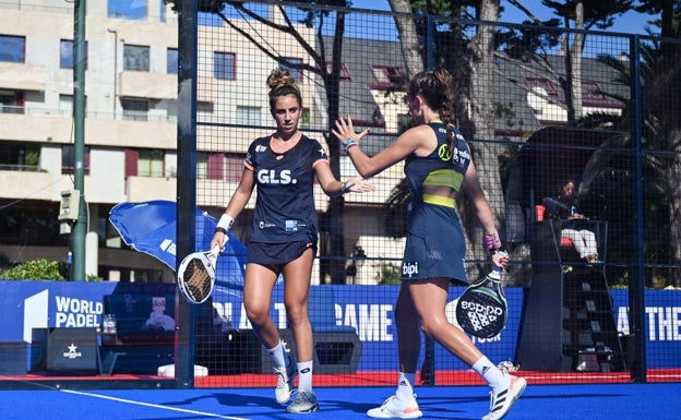 Bea González y Marta Ortega buscarán este sábado el pase a la final del Open de Cascais