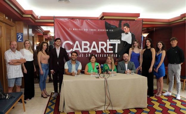 Estreno en Marbella de 'Cabaret. Homenaje 50 Aniversario', un musical netamente malagueño