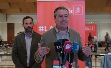 Juan Espadas echa balones fuera y evita pronunciarse sobre la presidencia emérita de Braulio Medel