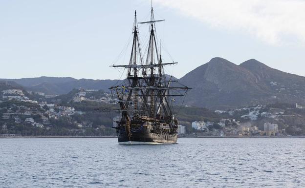 Horarios para visitar en Málaga el Götheborg, el velero de madera más grande del mundo