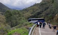 Piden otra vez el arreglo de la carretera entre Genalguacil y Estepona