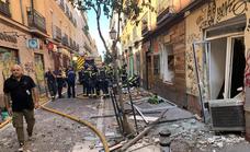 Varios heridos, uno grave, en la explosión de una vivienda en el centro de Madrid