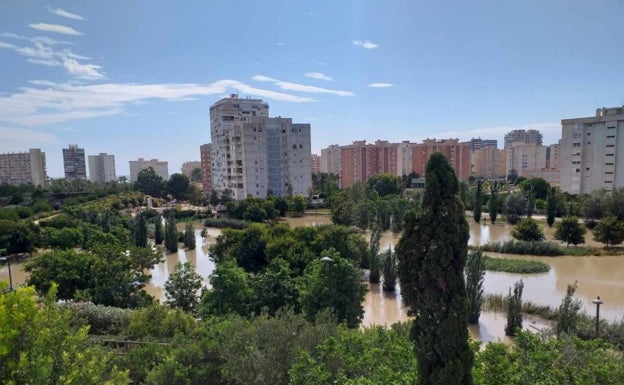 De parque a embalse ocasional: el arma secreta contra las inundaciones