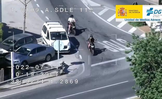 Estas son las infracciones más habituales de los motoristas