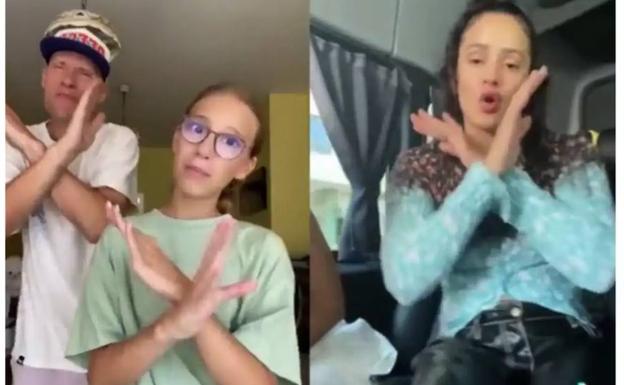 Un ucraniano y su hija de 12 años crean la coreografía viral de Rosalía desde Huelva