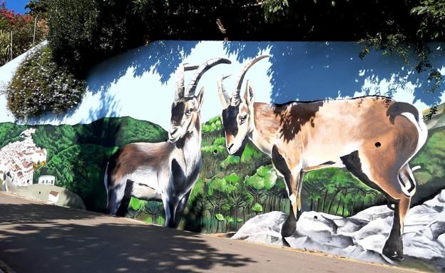 Jubrique homenajea a la flora y fauna que quemó el incendio de Sierra Bermeja de hace un año