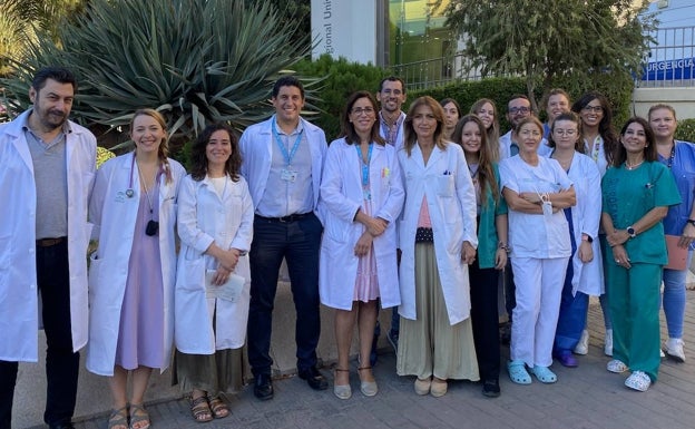 El Hospital Regional de Málaga, uno de los que más trasplantes de médula ósea hacen en España