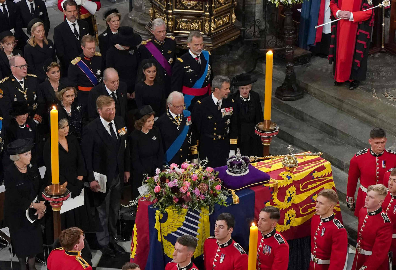 Biden, Macron, la Familia Real... El mundo se despide de Isabel II en su gran funeral