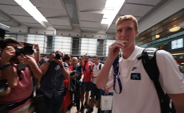 Alberto Díaz: «Ha sido llegar y besar el santo; quién no soñaría con algo así»