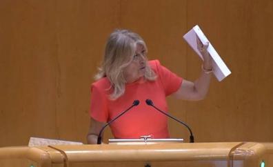 Ángeles Muñoz exige en el Senado urgencia para la estabilización de las playas de Marbella
