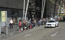 Dónde y a qué hora serán los paros de los taxis en Málaga