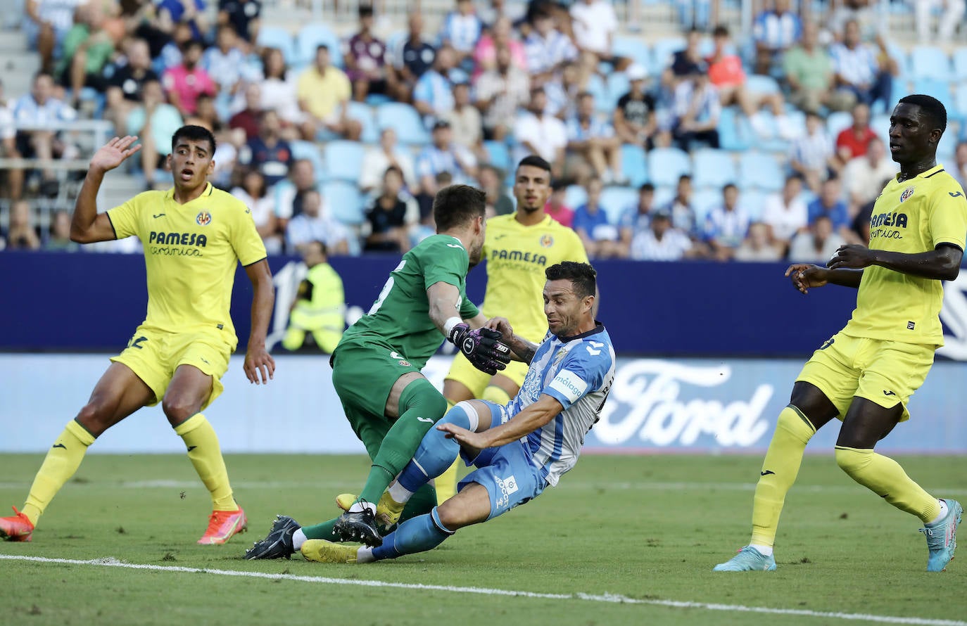 Claros síntomas de mejoría, pero sin recompensa para el Málaga (1-1)