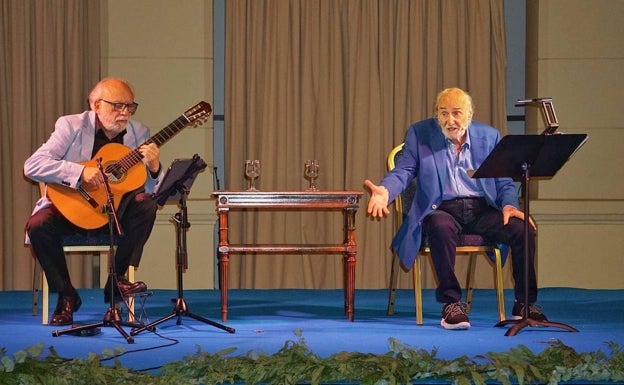 La noche en la que Héctor Alterio y José Luis Merlín enamoraron a la poesía