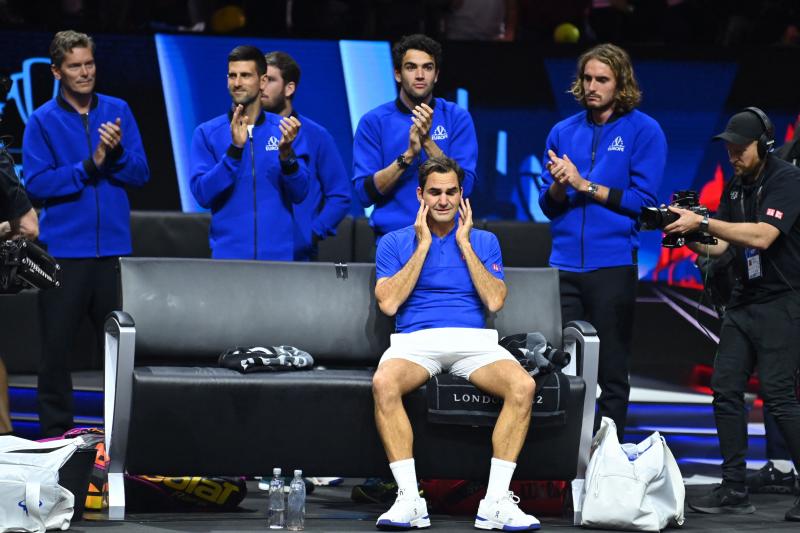 El adiós de Roger Federer, en imágenes
