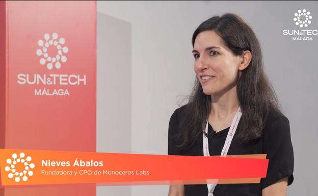 Dos minutos inspiradores en Sun&Tech con Nieves Ábalos, fundadora y CPO de Monoceros Labs
