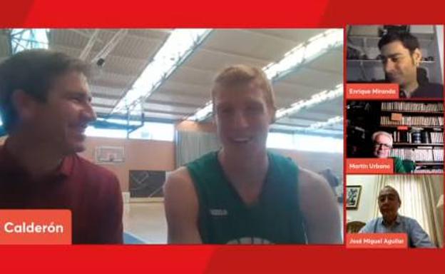 Alberto Díaz, Perry, Djedovic y Lima pasan por la tertulia Baloncesto al SUR